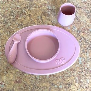 EZ PZ first set and mini cup (pink)